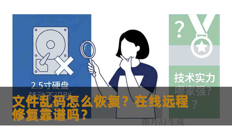 文件乱码怎么恢复？在线远程修复靠谱吗？