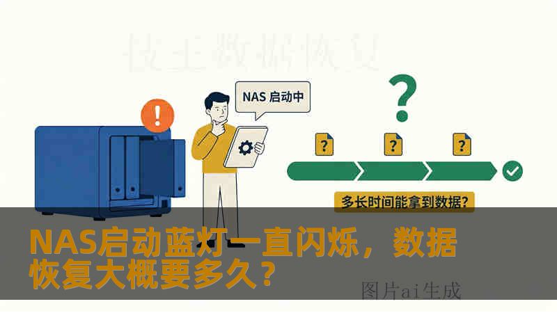NAS启动蓝灯一直闪烁，数据恢复大概要多久？