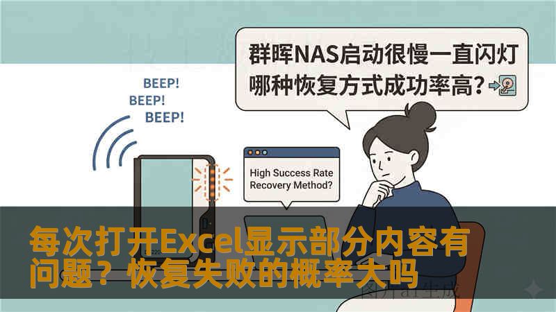 每次打开Excel显示部分内容有问题？恢复失败的概率大吗