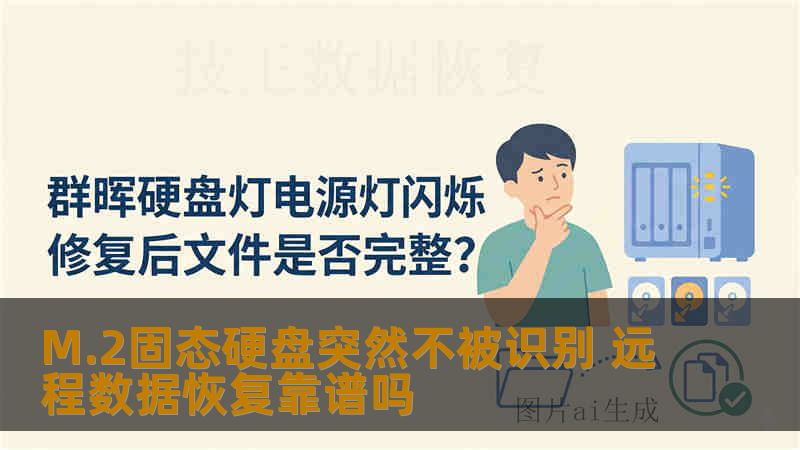 M.2固态硬盘突然不被识别 远程数据恢复靠谱吗