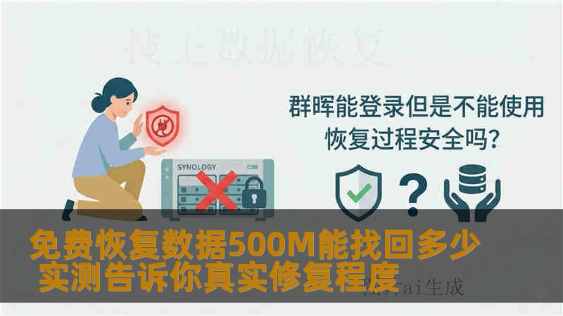 免费恢复数据500M能找回多少 实测告诉你真实修复程度