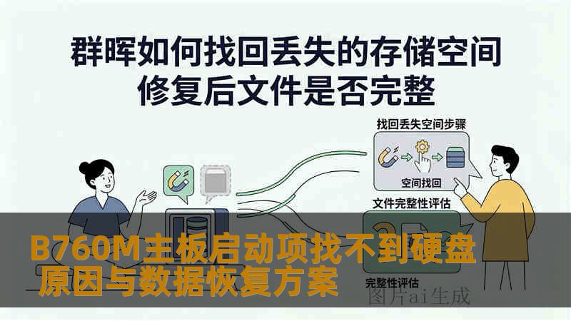 B760M主板启动项找不到硬盘 原因与数据恢复方案