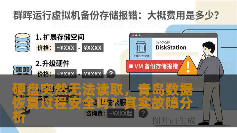 硬盘突然无法读取，青岛数据恢复过程安全吗？真实故障分析