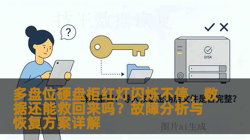 多盘位硬盘柜红灯闪烁不停，数据还能救回来吗？故障分析与恢复方案详解