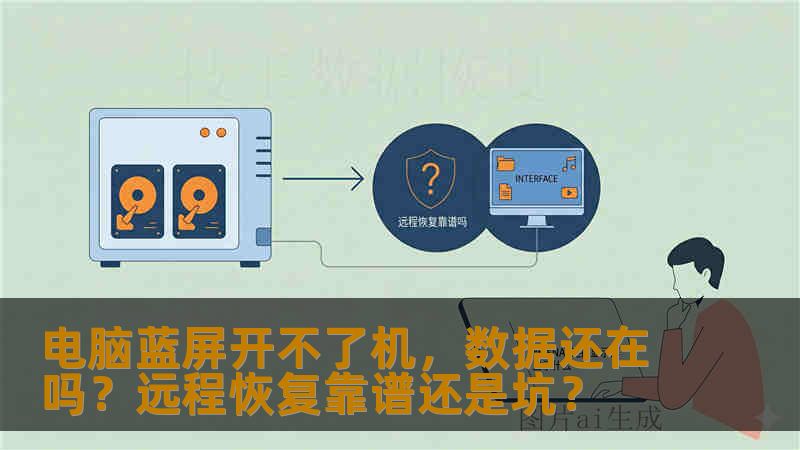 电脑蓝屏开不了机，数据还在吗？远程恢复靠谱还是坑？