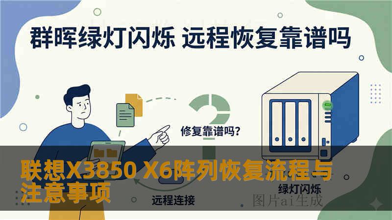 联想X3850 X6阵列恢复流程与注意事项