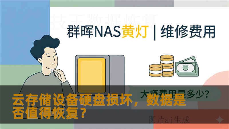 云存储设备硬盘损坏，数据是否值得恢复？