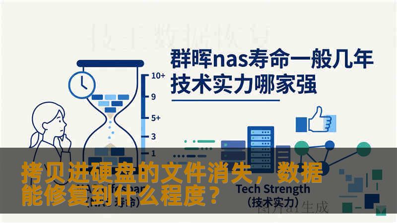 拷贝进硬盘的文件消失，数据能修复到什么程度？