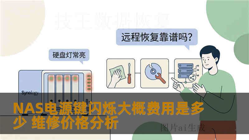 NAS电源键闪烁大概费用是多少 维修价格分析