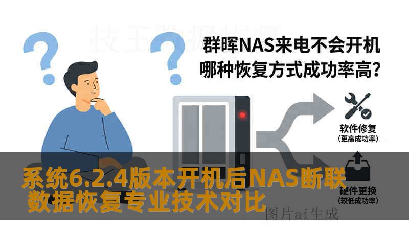 系统6.2.4版本开机后NAS断联 数据恢复专业技术对比