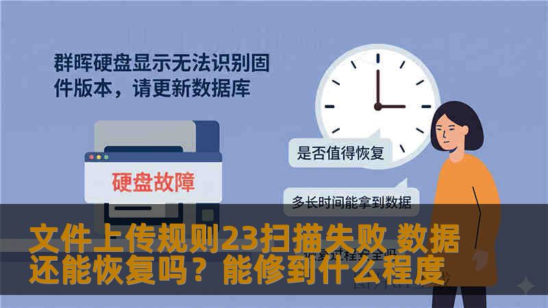 文件上传规则23扫描失败 数据还能恢复吗？能修到什么程度