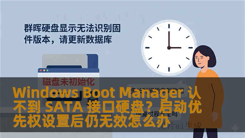 Windows Boot Manager 认不到 SATA 接口硬盘？启动优先权设置后仍无效怎么办