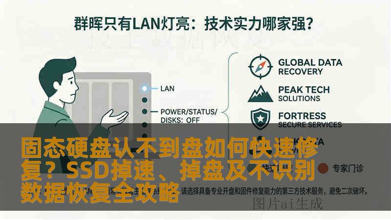 固态硬盘认不到盘如何快速修复？SSD掉速、掉盘及不识别数据恢复全攻略