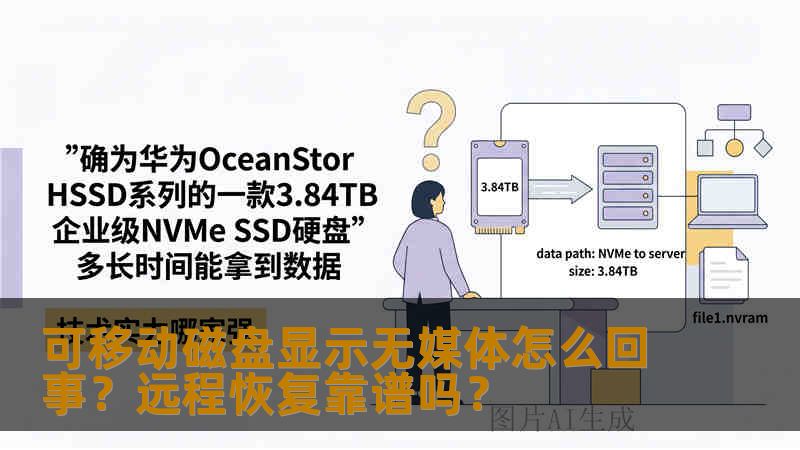 可移动磁盘显示无媒体怎么回事？远程恢复靠谱吗？