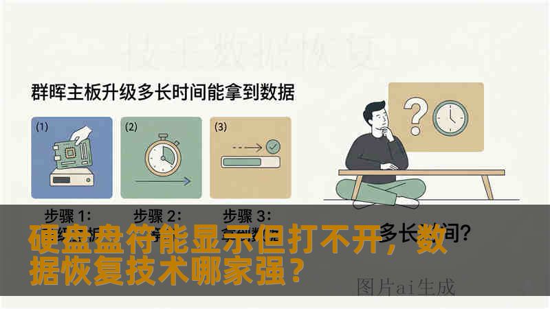 硬盘盘符能显示但打不开，数据恢复技术哪家强？