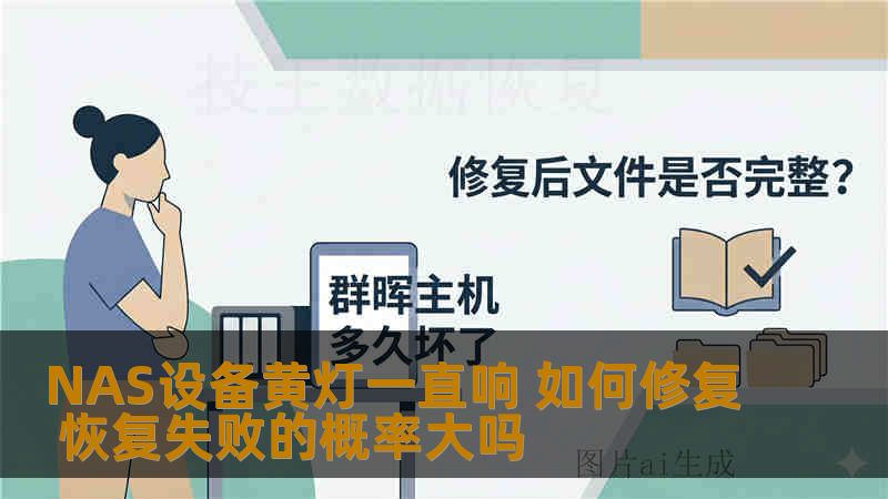 NAS设备黄灯一直响 如何修复 恢复失败的概率大吗
