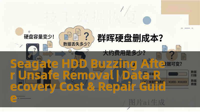 Seagate HDD Buzzing After Unsafe Removal | Data Recovery Cost & Repair Guide