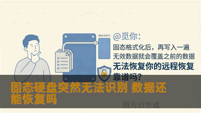 固态硬盘突然无法识别 数据还能恢复吗