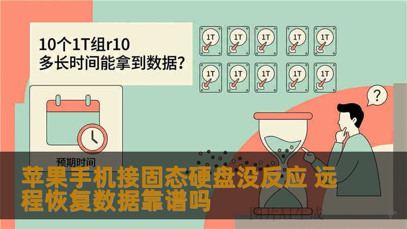 苹果手机接固态硬盘没反应 远程恢复数据靠谱吗