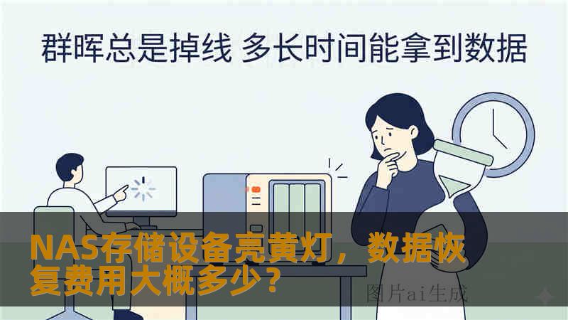 NAS存储设备亮黄灯，数据恢复费用大概多少？