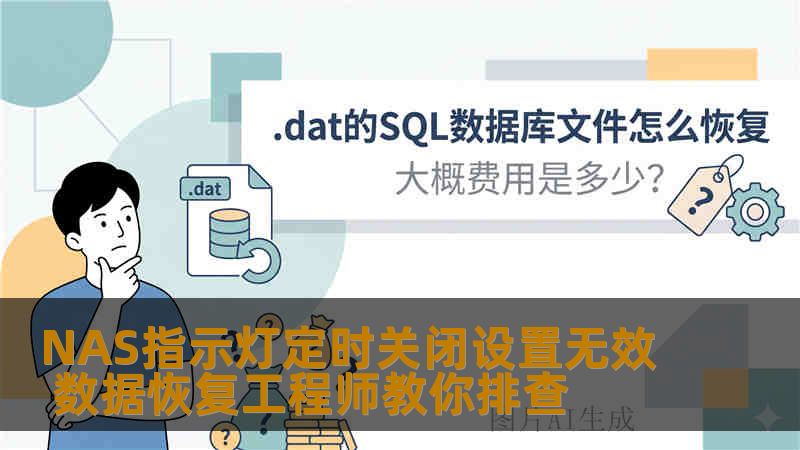 NAS指示灯定时关闭设置无效 数据恢复工程师教你排查