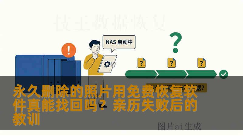 永久删除的照片用免费恢复软件真能找回吗？亲历失败后的教训