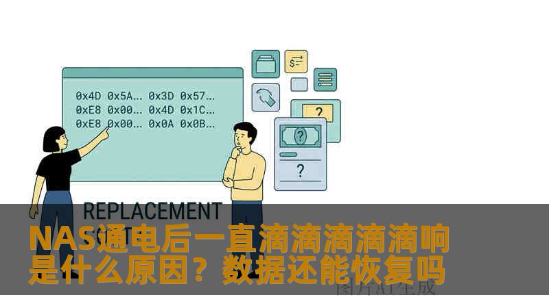 NAS通电后一直滴滴滴滴滴响是什么原因？数据还能恢复吗