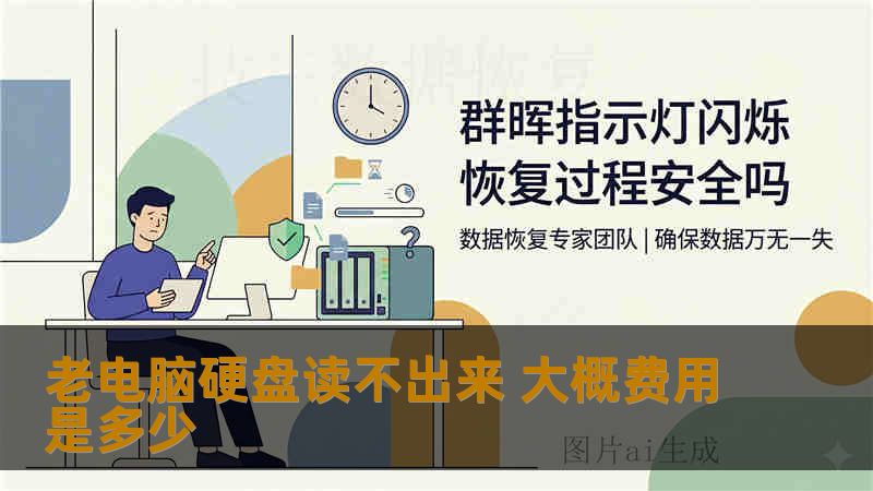 老电脑硬盘读不出来 大概费用是多少