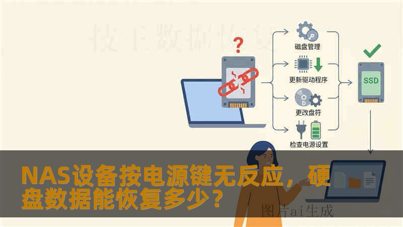 NAS设备按电源键无反应，硬盘数据能恢复多少？