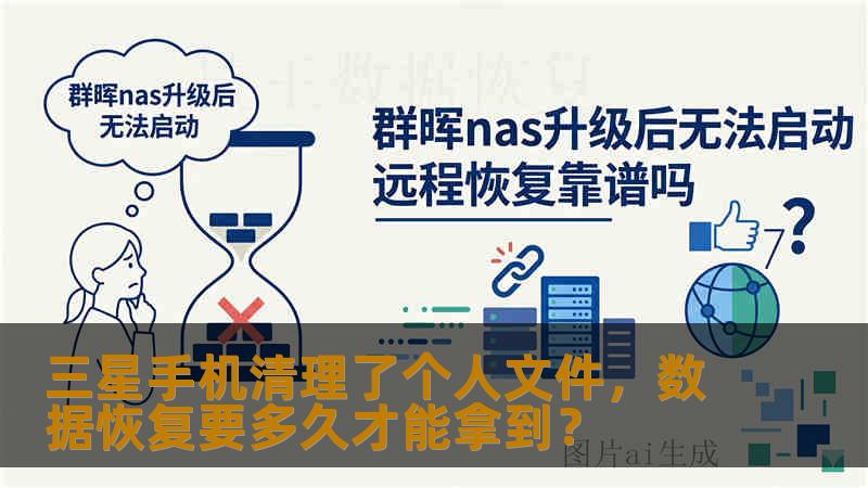 三星手机清理了个人文件，数据恢复要多久才能拿到？