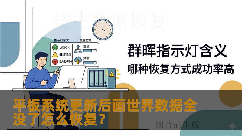 平板系统更新后画世界数据全没了怎么恢复？