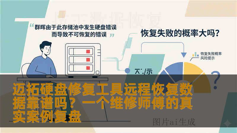 迈拓硬盘修复工具远程恢复数据靠谱吗？一个维修师傅的真实案例复盘