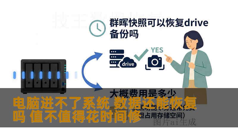 电脑进不了系统 数据还能恢复吗 值不值得花时间修