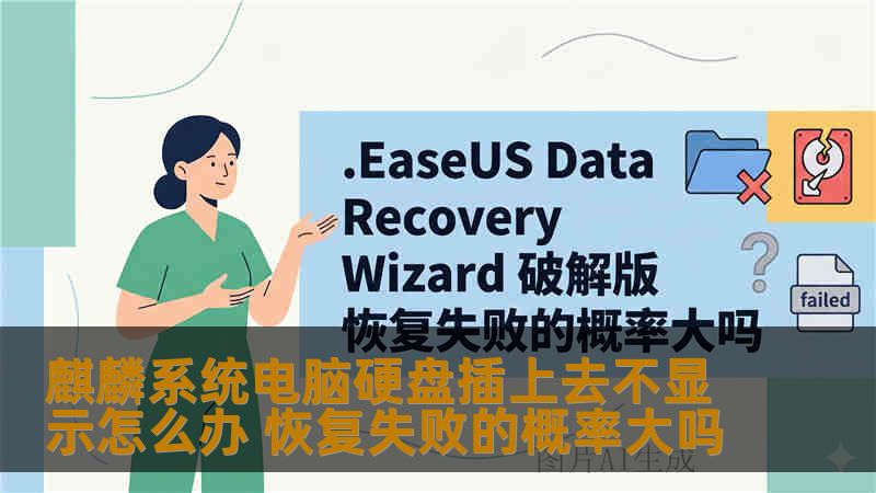 麒麟系统电脑硬盘插上去不显示怎么办 恢复失败的概率大吗