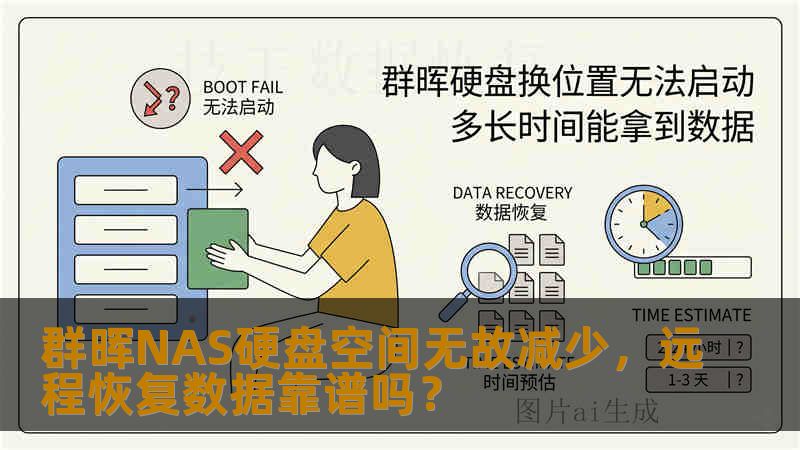 群晖NAS硬盘空间无故减少，远程恢复数据靠谱吗？