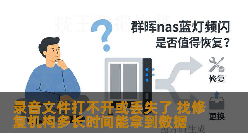 录音文件打不开或丢失了 找修复机构多长时间能拿到数据