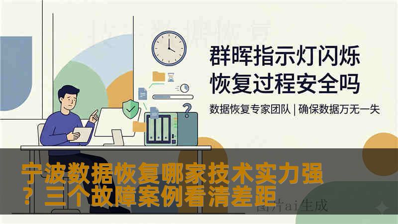 宁波数据恢复哪家技术实力强？三个故障案例看清差距