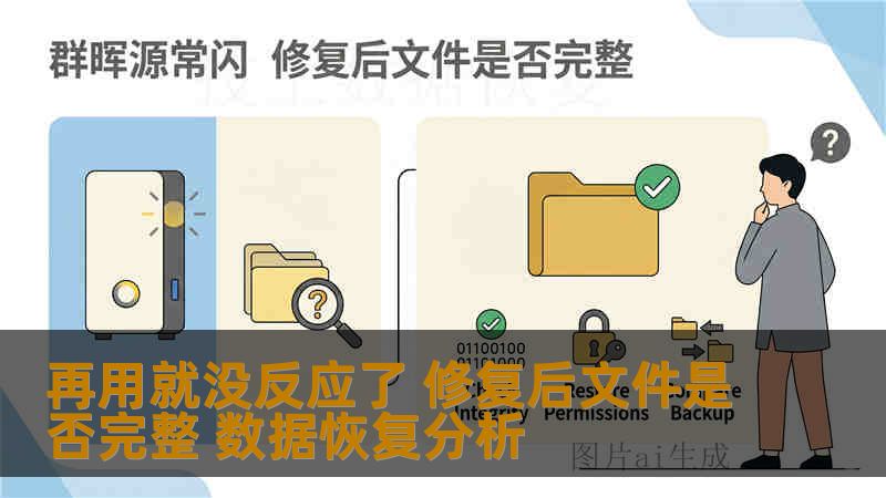 再用就没反应了 修复后文件是否完整 数据恢复分析