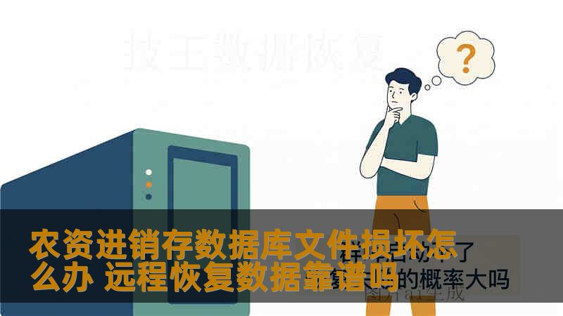 农资进销存数据库文件损坏怎么办 远程恢复数据靠谱吗