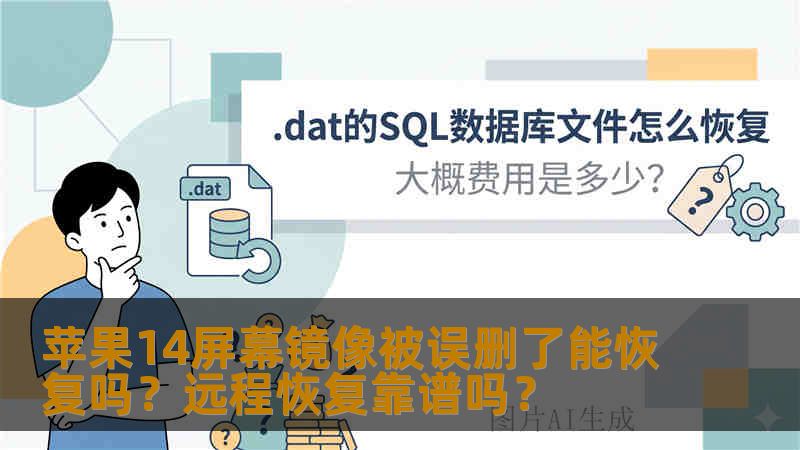 苹果14屏幕镜像被误删了能恢复吗？远程恢复靠谱吗？