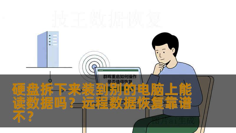 硬盘拆下来装到别的电脑上能读数据吗？远程数据恢复靠谱不？