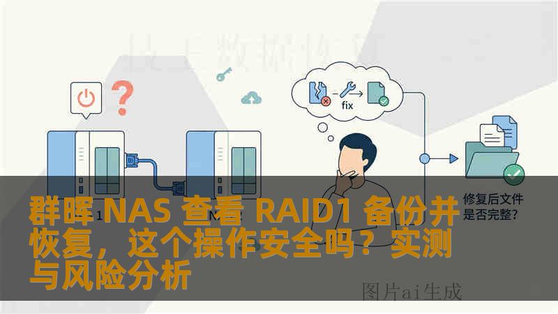 群晖 NAS 查看 RAID1 备份并恢复,这个操作安全吗?实测与风险分析 群晖 NAS 查看 RAID1 备份并恢复,这个操作安全吗?实测与风险分析