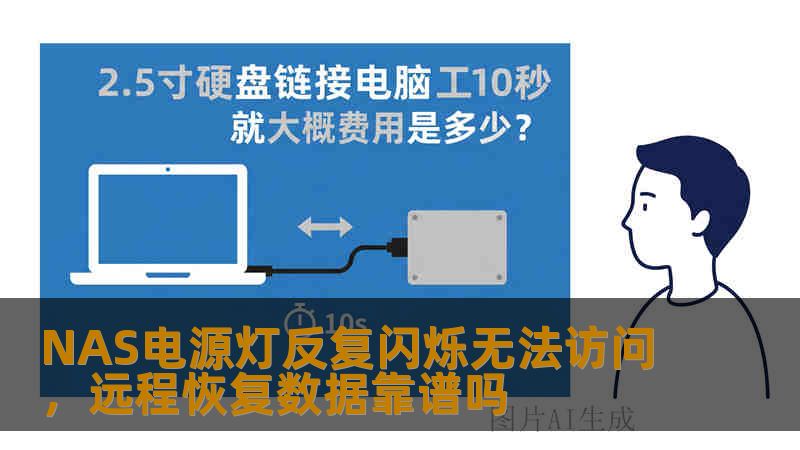 NAS电源灯反复闪烁无法访问，远程恢复数据靠谱吗