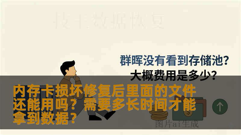 内存卡损坏修复后里面的文件还能用吗？需要多长时间才能拿到数据？