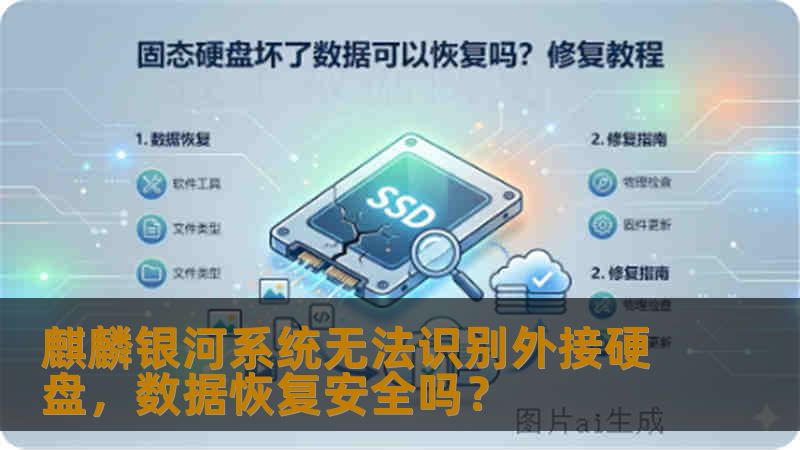 麒麟银河系统无法识别外接硬盘,数据恢复安全吗? 麒麟银河系统无法识别外接硬盘,数据恢复安全吗?