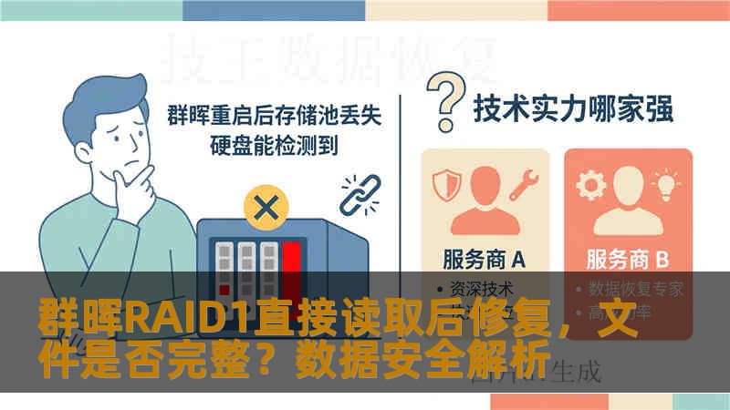 群晖RAID1直接读取后修复，文件是否完整？数据安全解析