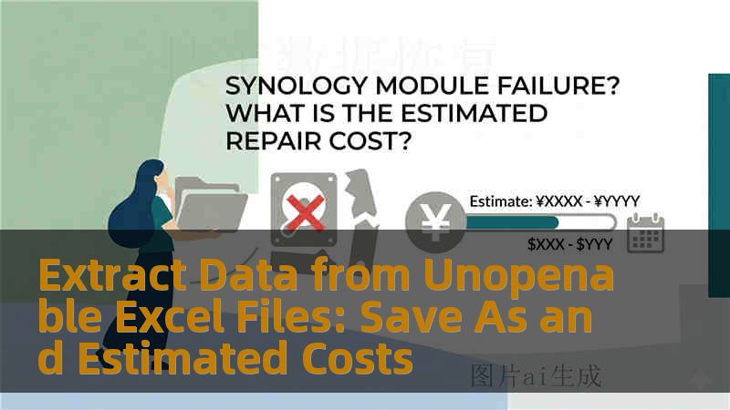 Extract Data from Unopenable Excel Files: Save As and Estimated Costs