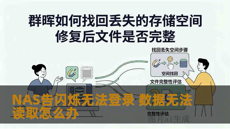 NAS告闪烁无法登录 数据无法读取怎么办
