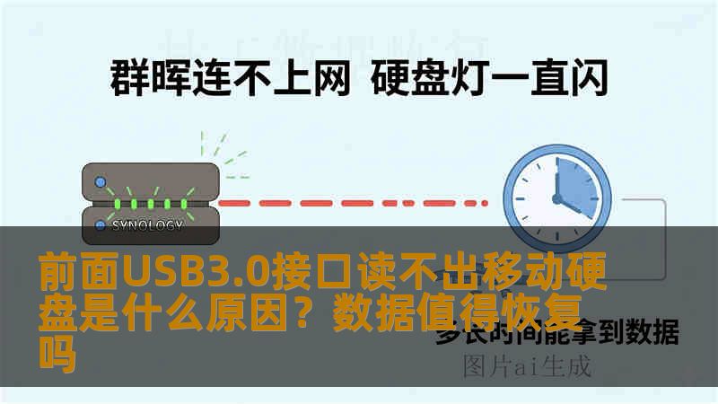 前面USB3.0接口读不出移动硬盘是什么原因？数据值得恢复吗