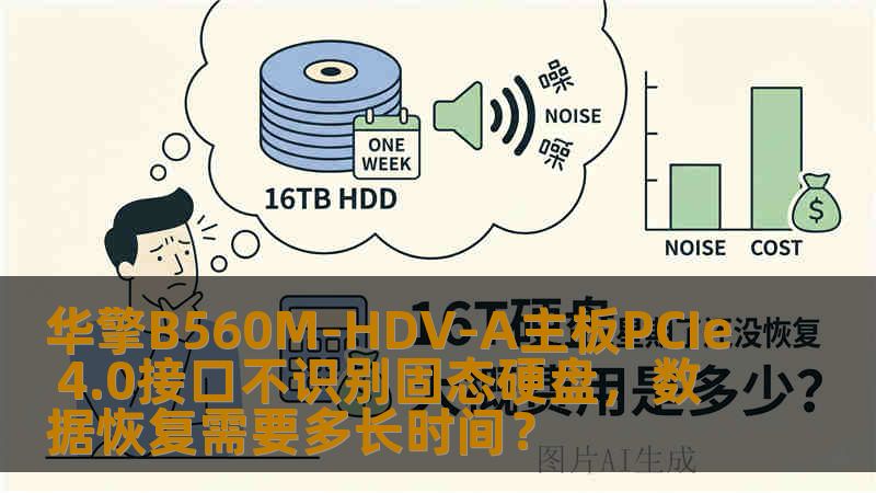华擎B560M-HDV-A主板PCIe 4.0接口不识别固态硬盘，数据恢复需要多长时间？